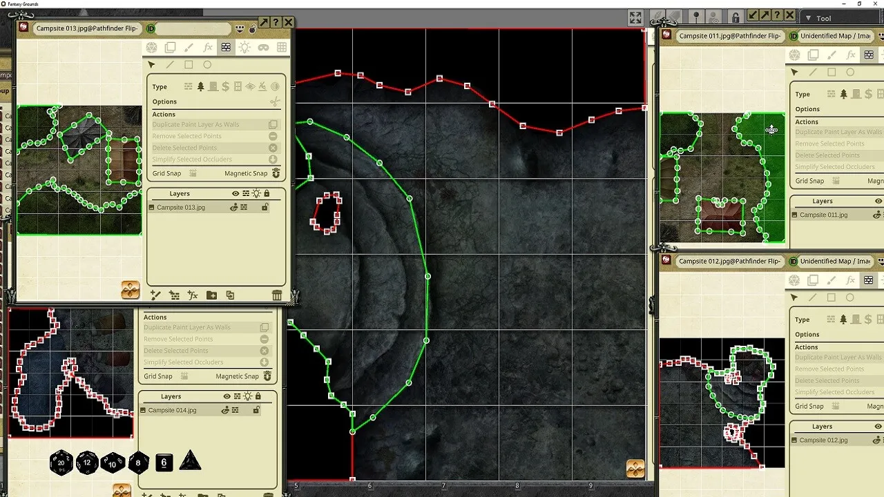 Fantasy Grounds - Pathfinder RPG - Pathfinder Flip-Tiles - Campsite Screenshot 2