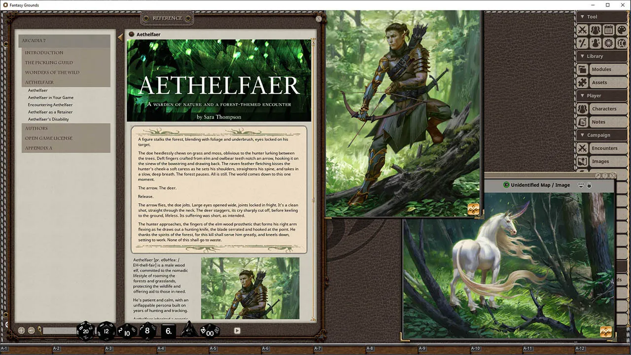 Fantasy Grounds - Arcadia Issue 007 Screenshot 0