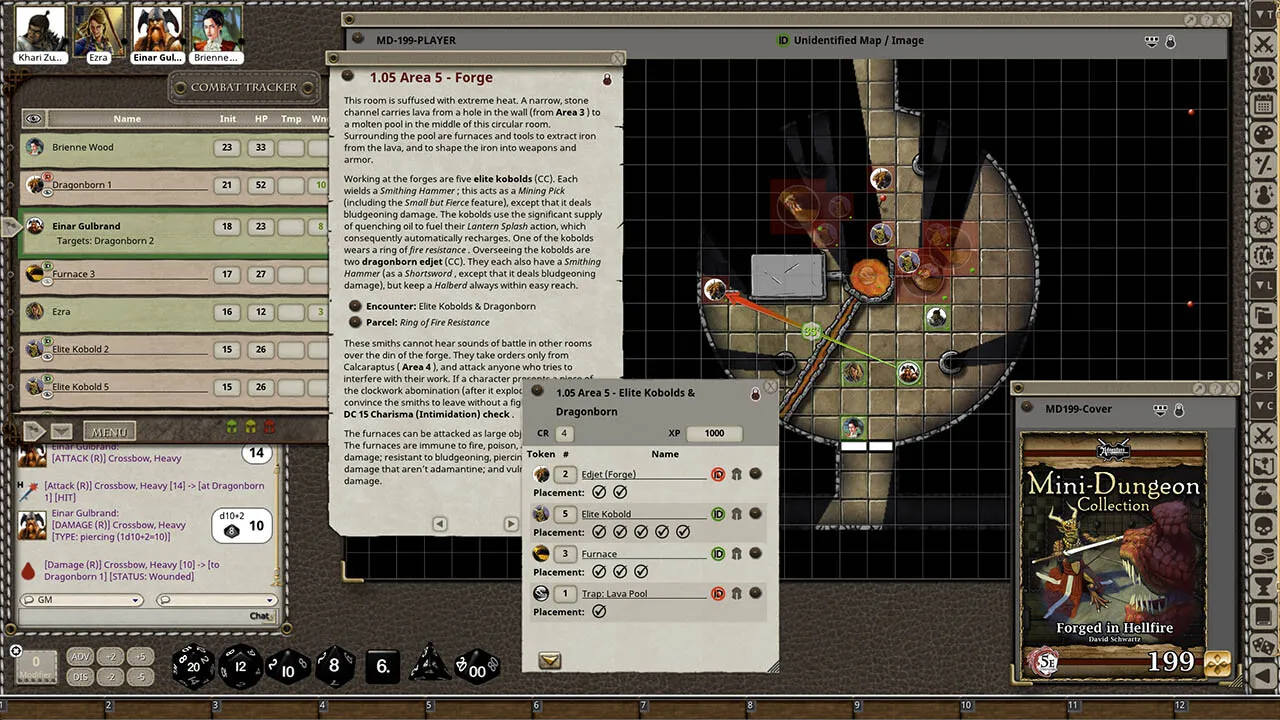 Fantasy Grounds - Mini-Dungeons Bundle #196-200 Screenshot 1