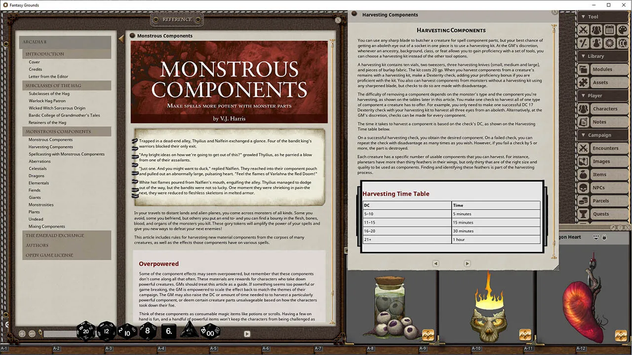 Fantasy Grounds - Arcadia Issue 008 Screenshot 3