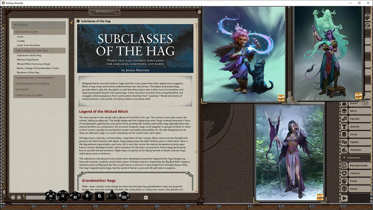 Fantasy Grounds - Arcadia Issue 008 Screenshot 2