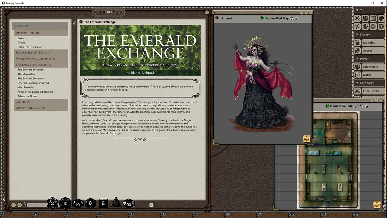Fantasy Grounds - Arcadia Issue 008 Screenshot 0