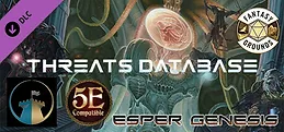 Fantasy Grounds - Esper Genesis 5E Threats Database