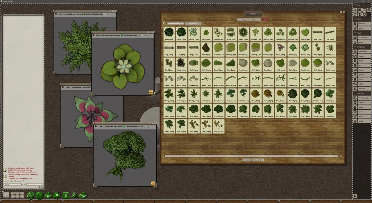 Fantasy Grounds - Fantasy Grounds Swamp Map Pack Screenshot 0