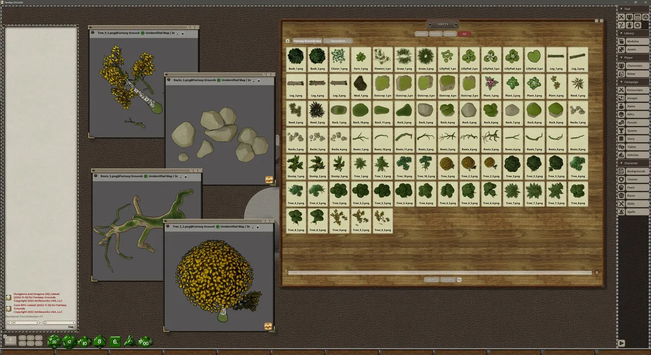 Fantasy Grounds - Fantasy Grounds Swamp Map Pack Screenshot 1