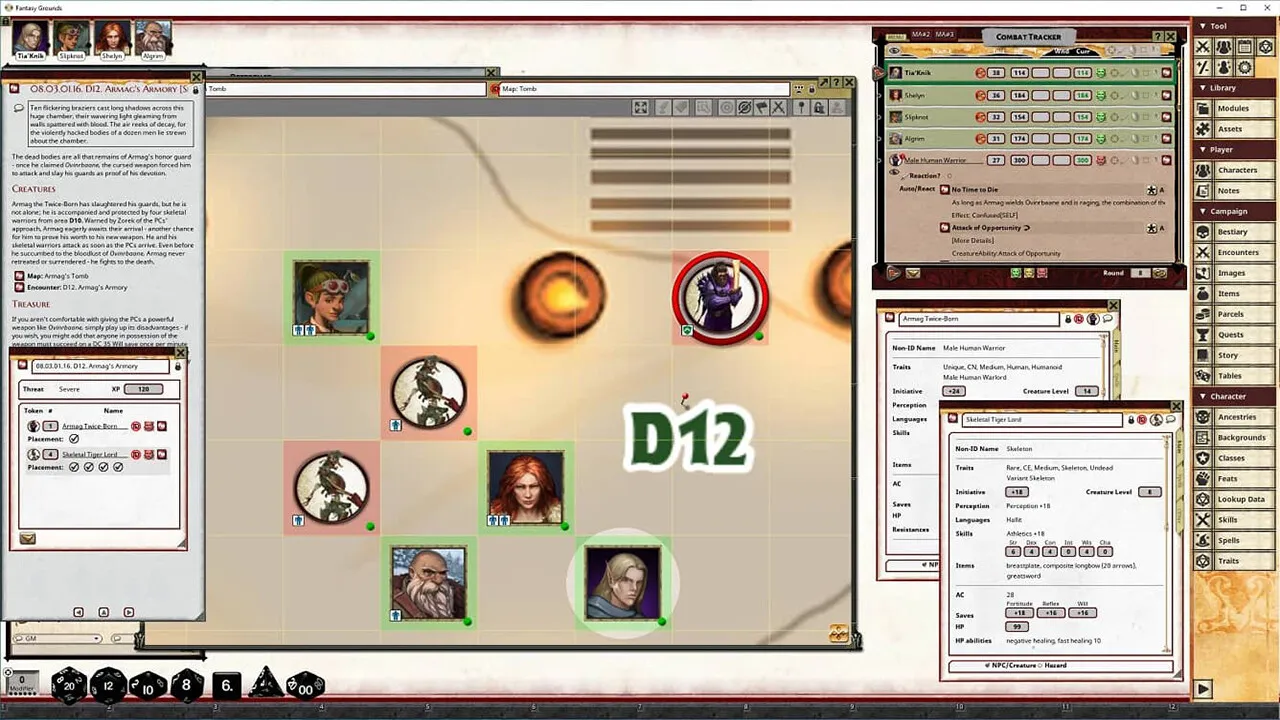 Fantasy Grounds - Pathfinder 2 RPG - Pathfinder Kingmaker Adventure Path Screenshot 0