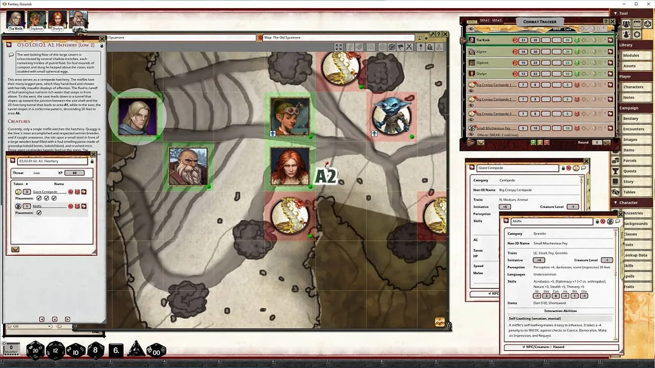 Fantasy Grounds - Pathfinder 2 RPG - Pathfinder Kingmaker Adventure Path Screenshot 3