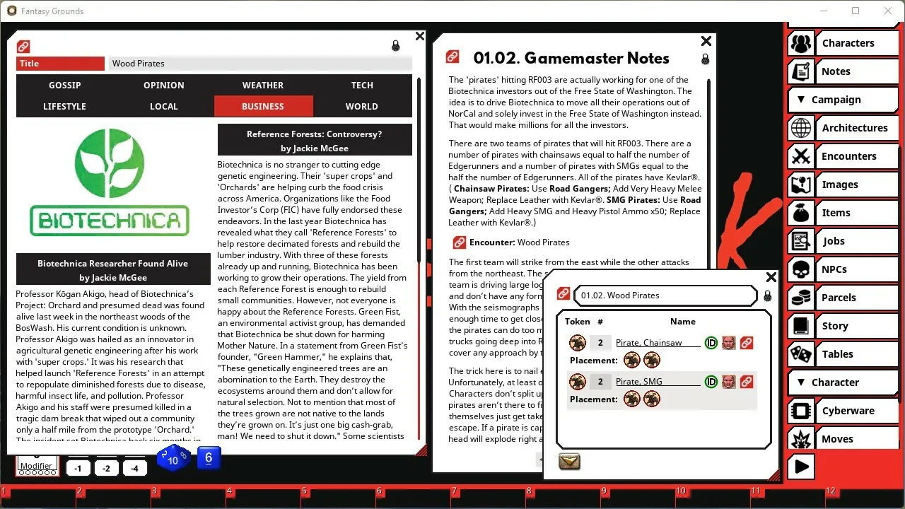 Fantasy Grounds - Cyberpunk Red: Core Rulebook Screenshot 0
