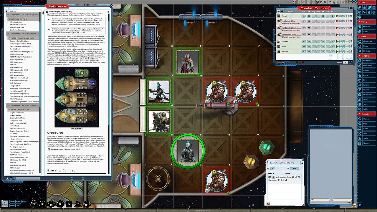Fantasy Grounds - Starfinder RPG - Adventure Path #46: The Perfect Storm (Drift Crashers 1 of 3) Screenshot 5