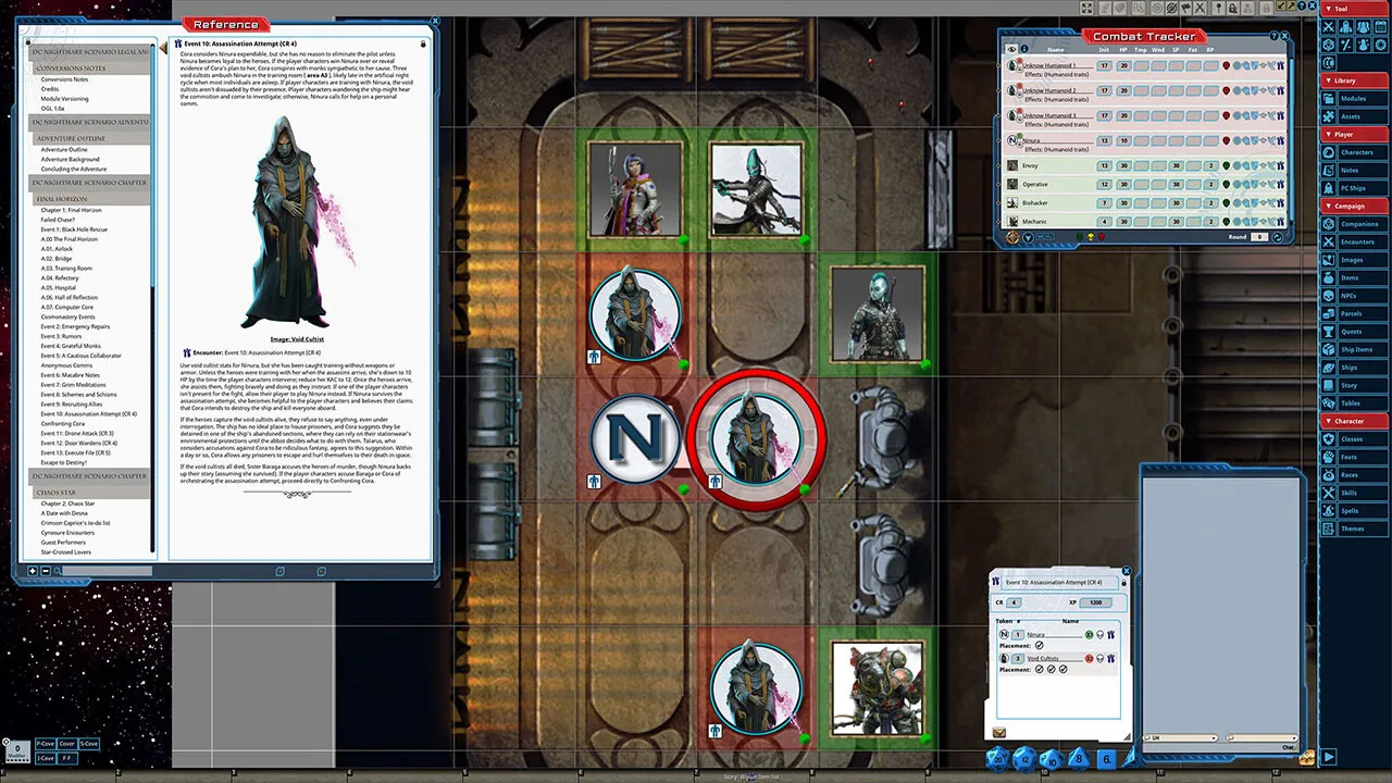 Fantasy Grounds - Starfinder RPG - Adventure Path #47: Nightmare Scenario (Drift Crashers 2 of 3) Screenshot 1