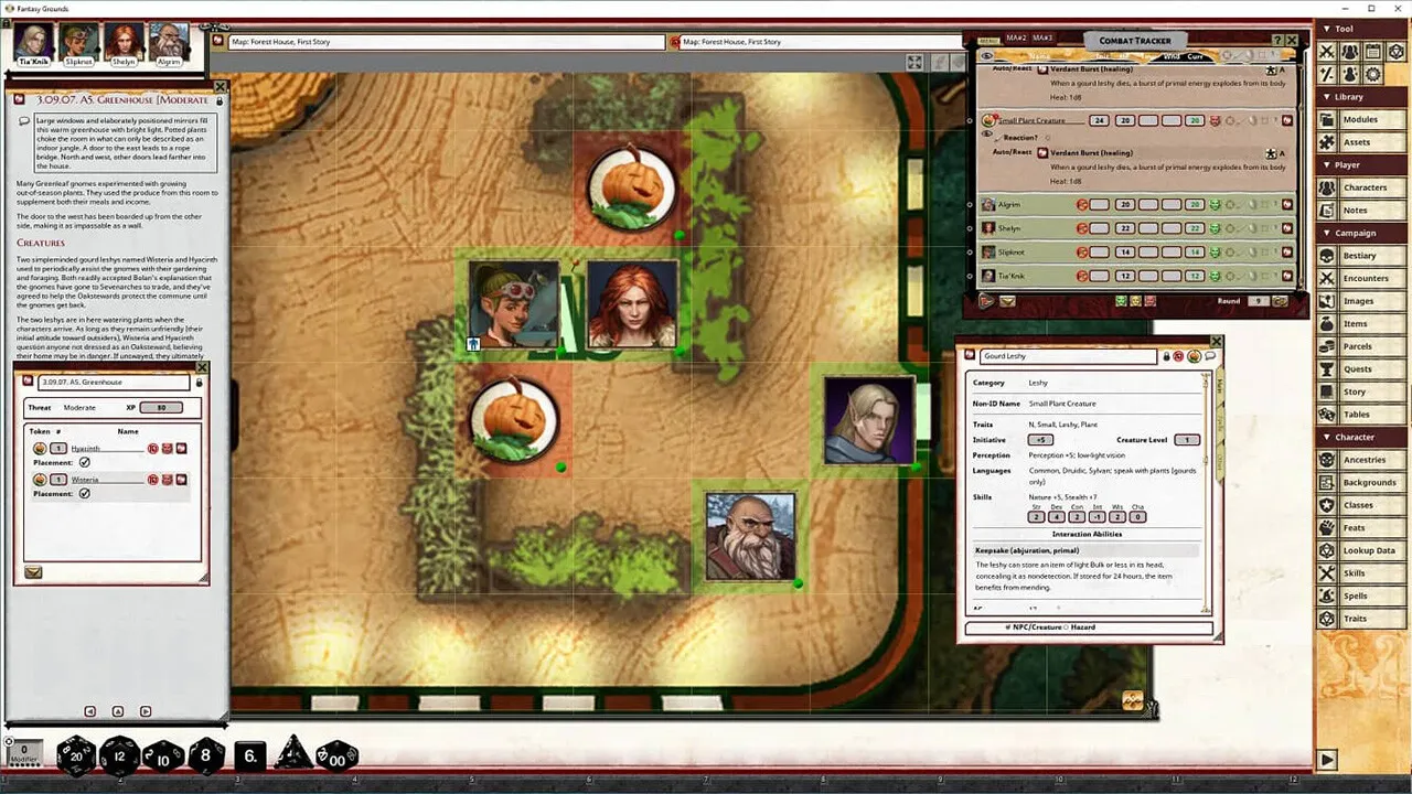 Fantasy Grounds - Pathfinder 2 RPG - Gatewalkers AP 1: The Seventh Arch Screenshot 1