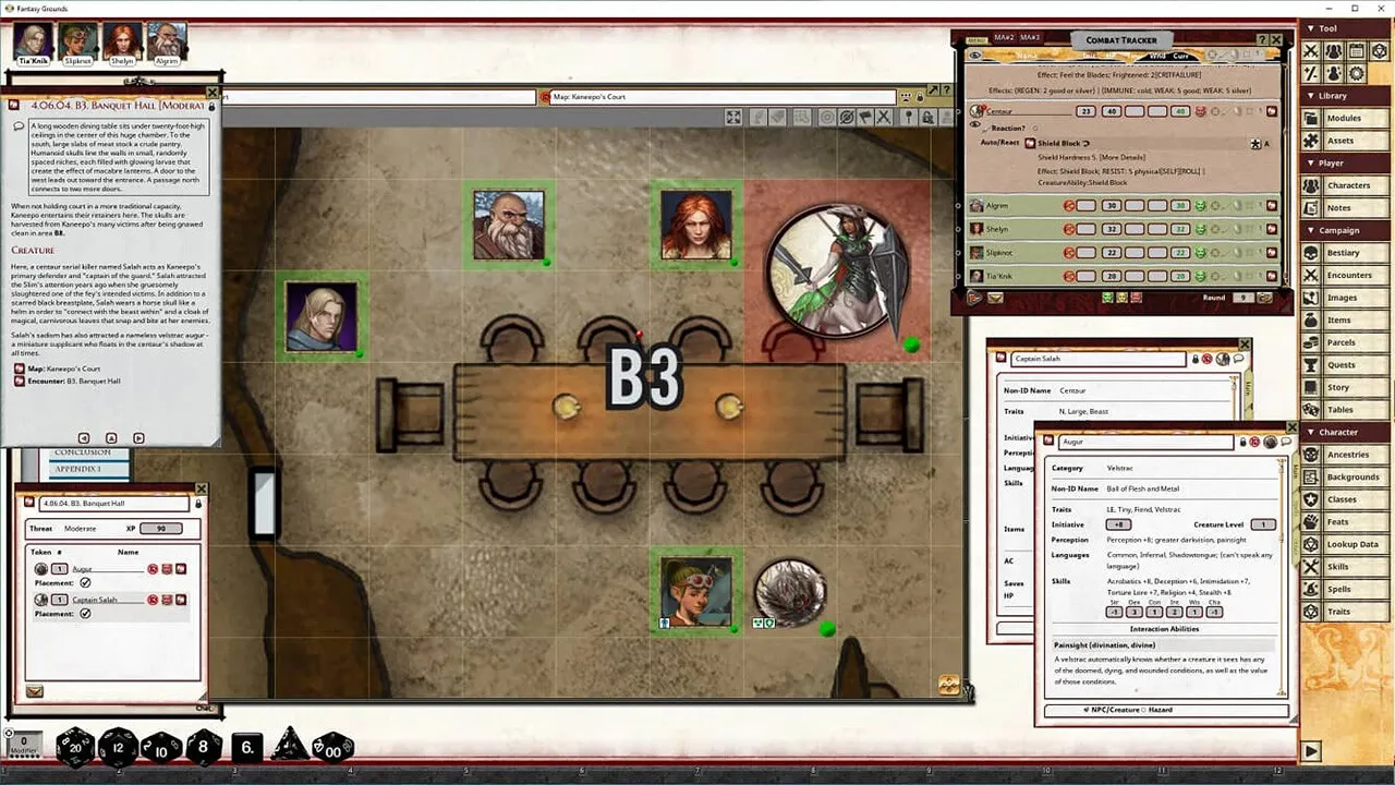 Fantasy Grounds - Pathfinder 2 RPG - Gatewalkers AP 1: The Seventh Arch Screenshot 3