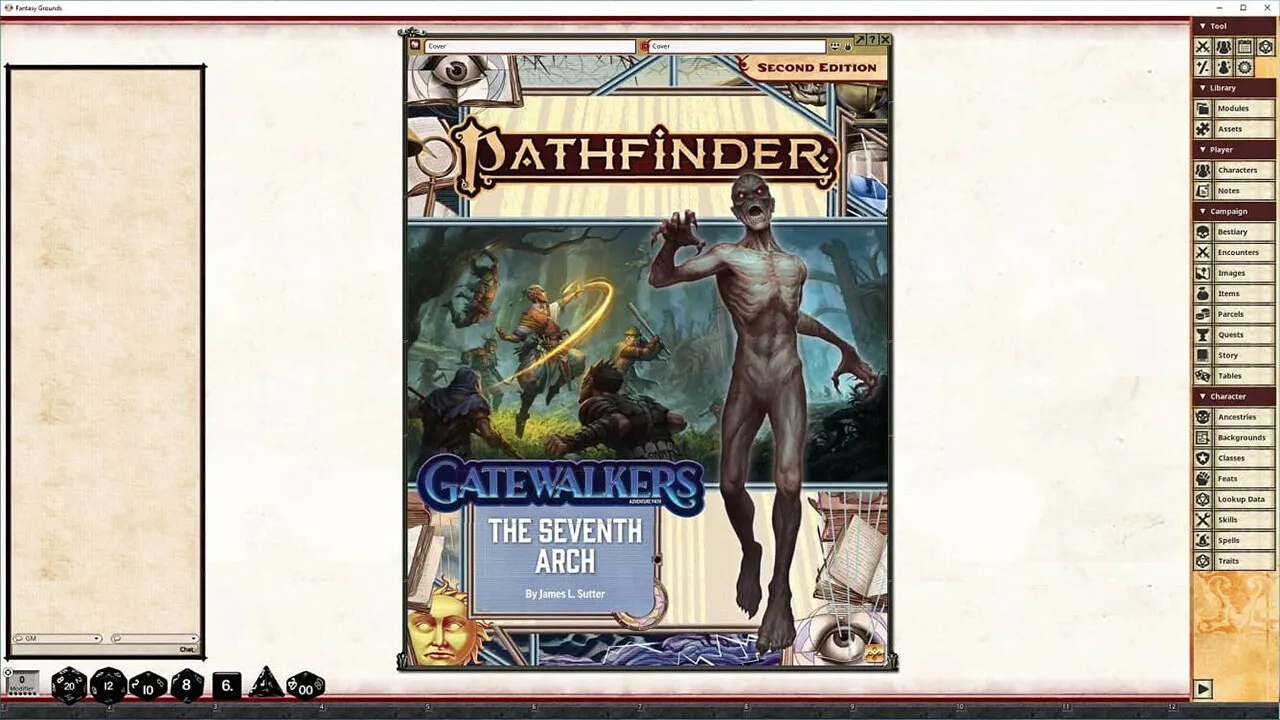 Fantasy Grounds - Pathfinder 2 RPG - Gatewalkers AP 1: The Seventh Arch Screenshot 0
