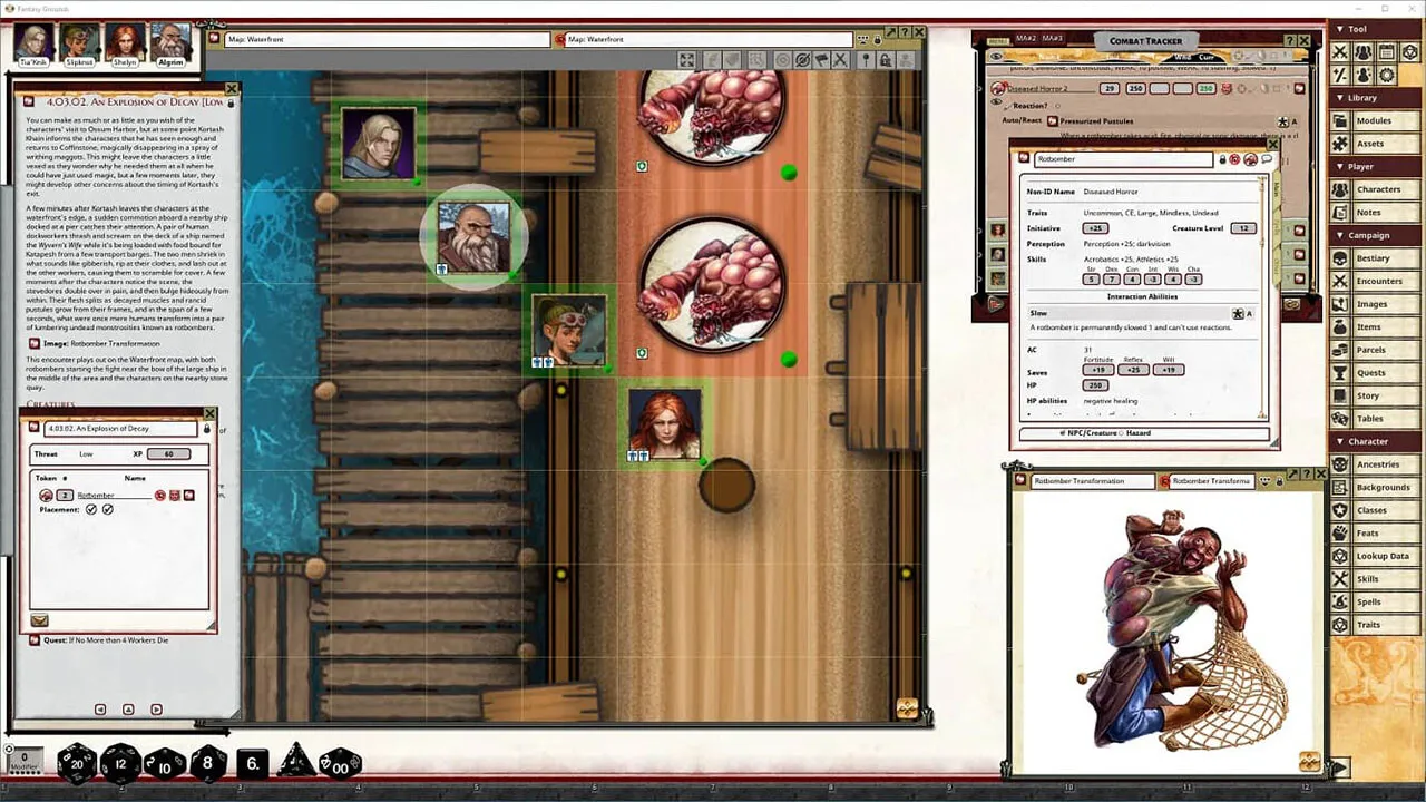 Fantasy Grounds - Pathfinder 2 RPG - Blood Lords AP 4: The Ghouls Hunger Screenshot 4