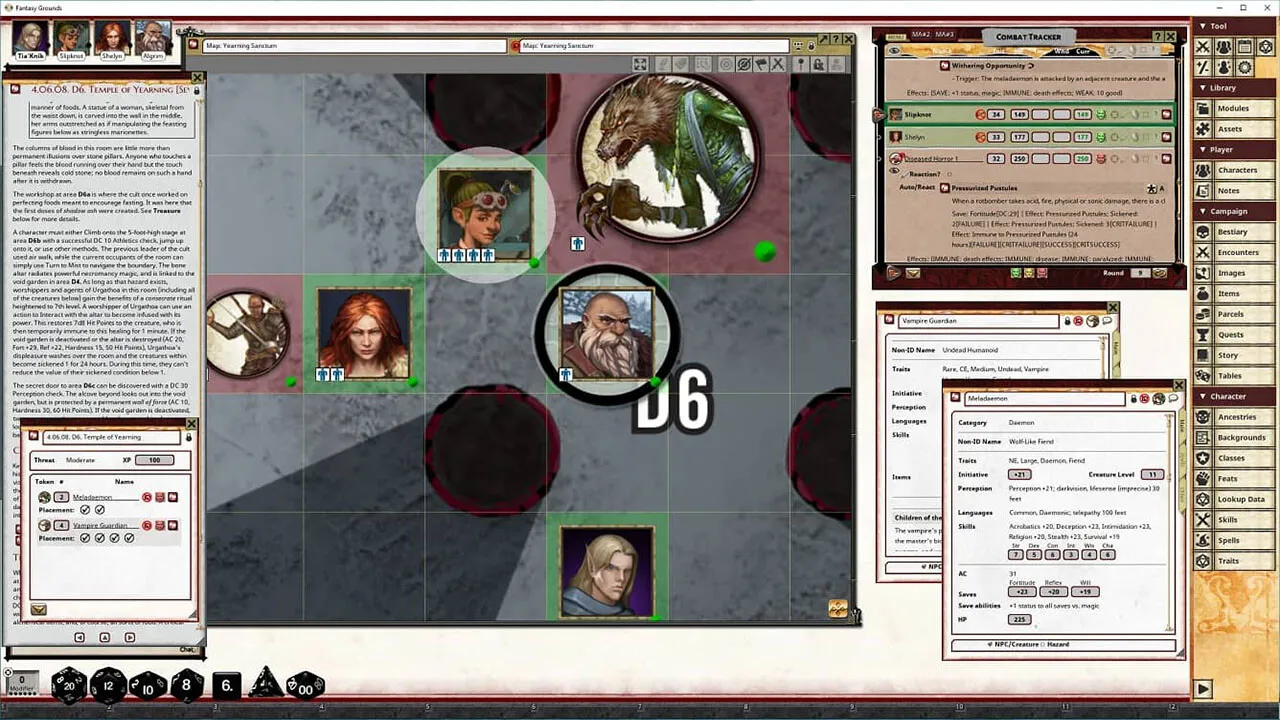 Fantasy Grounds - Pathfinder 2 RPG - Blood Lords AP 4: The Ghouls Hunger Screenshot 5
