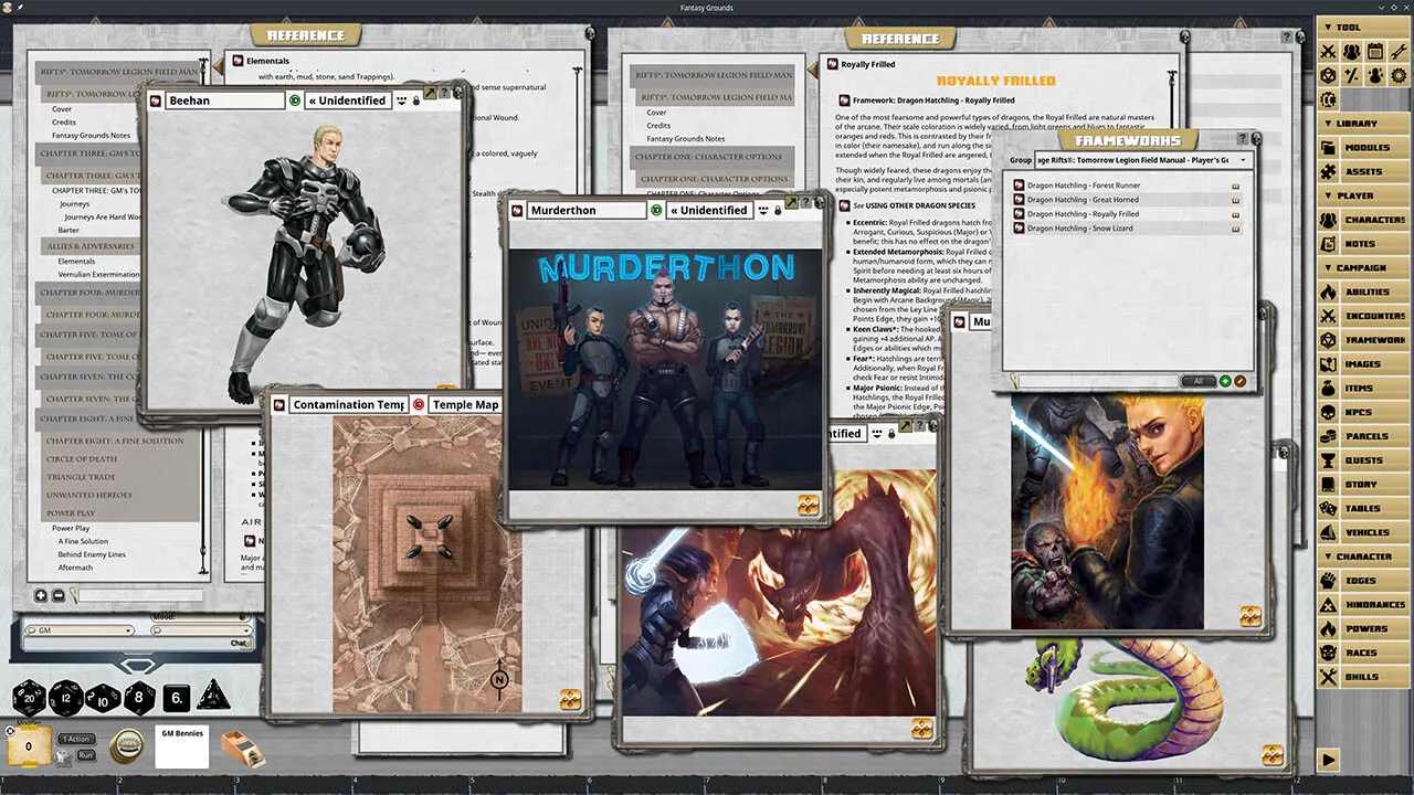 Fantasy Grounds - Savage Rifts(R): Tomorrow Legion Field Manual Screenshot 0
