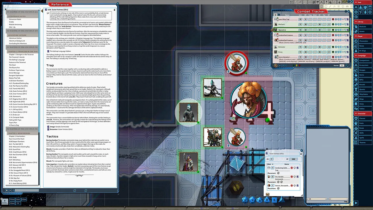 Fantasy Grounds - Starfinder RPG - Adventure Path #48: Masters of Time and Space (Drift Crashers 3 of 3) Screenshot 4