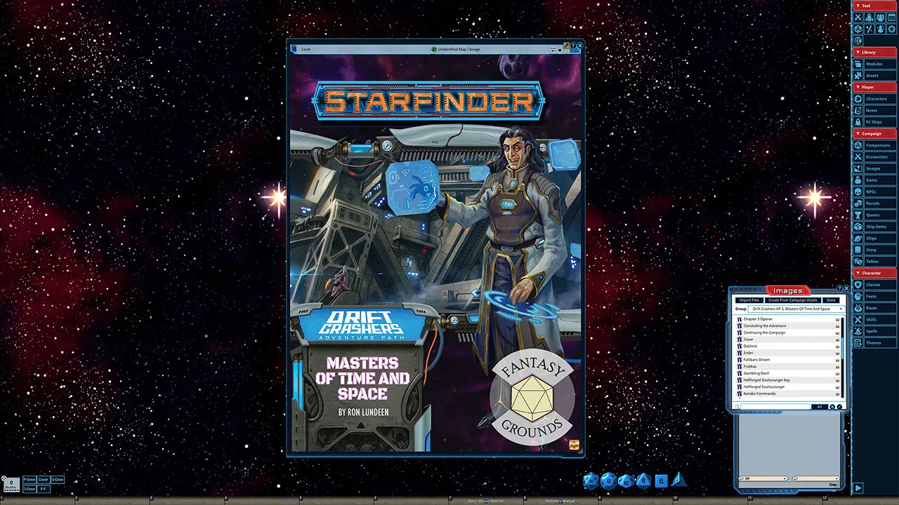 Fantasy Grounds - Starfinder RPG - Adventure Path #48: Masters of Time and Space (Drift Crashers 3 of 3) Screenshot 1