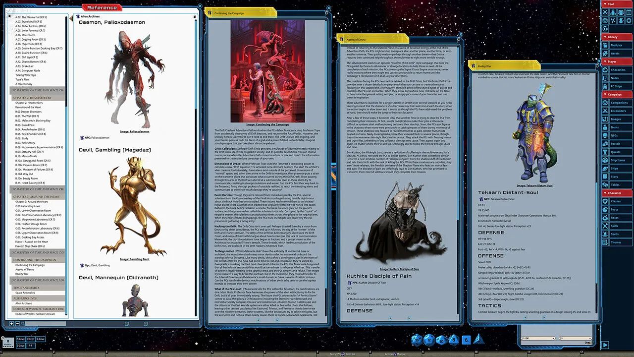 Fantasy Grounds - Starfinder RPG - Adventure Path #48: Masters of Time and Space (Drift Crashers 3 of 3) Screenshot 2