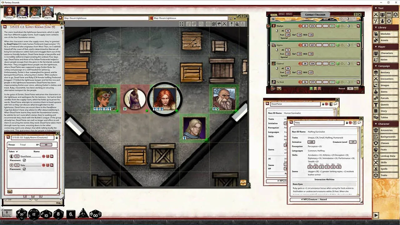 Fantasy Grounds - Pathfinder 2 RPG - Blood Lords AP 6: Ghost King's Rage Screenshot 5