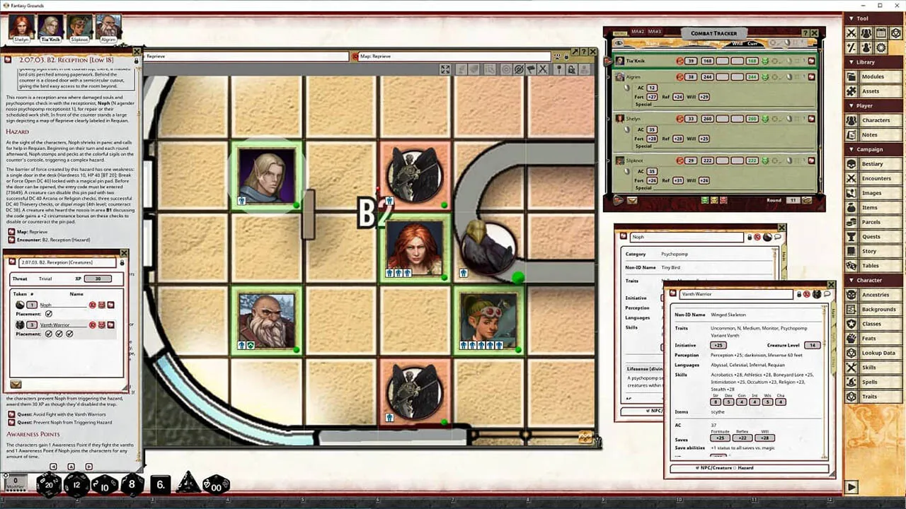 Fantasy Grounds - Pathfinder 2 RPG - Blood Lords AP 6: Ghost King's Rage Screenshot 3