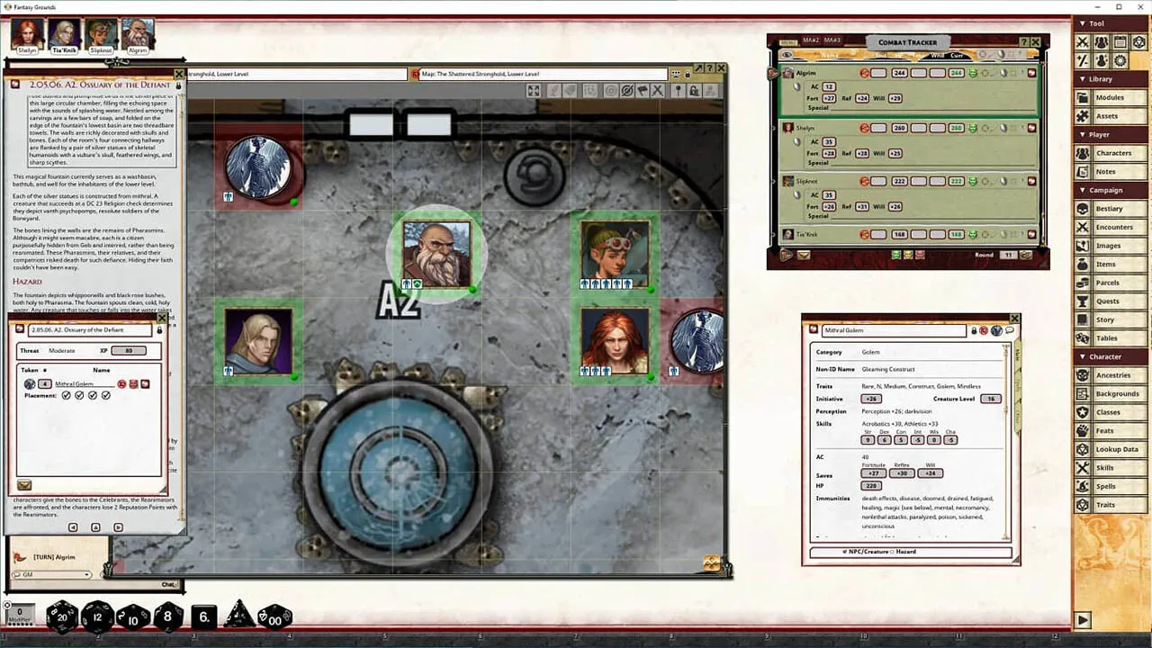 Fantasy Grounds - Pathfinder 2 RPG - Blood Lords AP 6: Ghost King's Rage Screenshot 2