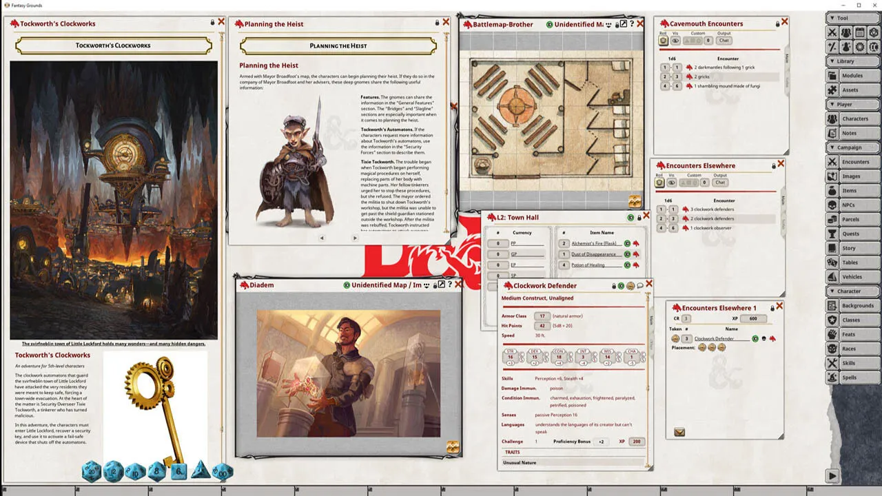 Fantasy Grounds - D&D Keys from the Golden Vault Screenshot 2