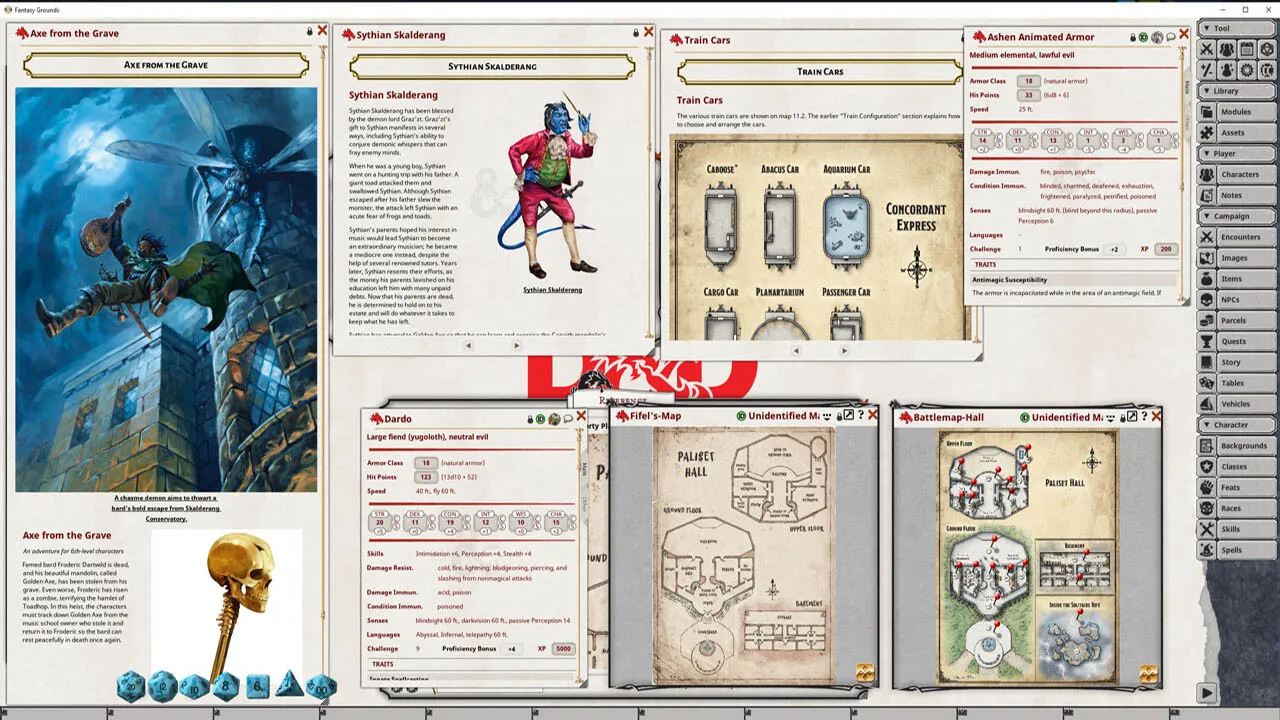 Fantasy Grounds - D&D Keys from the Golden Vault Screenshot 4