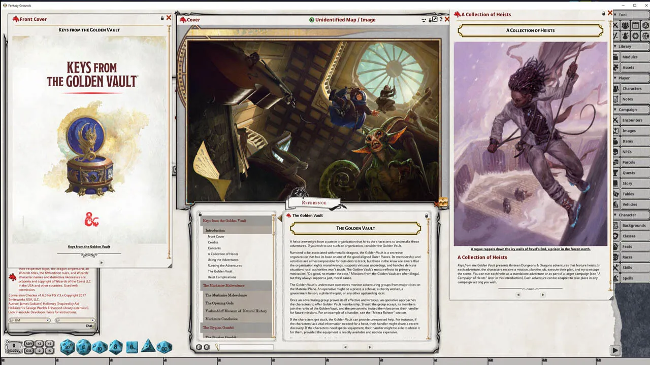 Fantasy Grounds - D&D Keys from the Golden Vault Screenshot 3