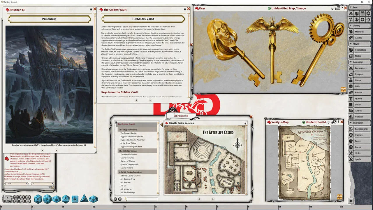 Fantasy Grounds - D&D Keys from the Golden Vault Screenshot 0