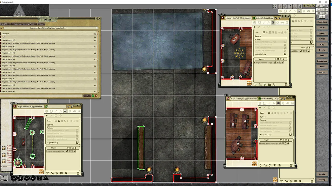 Fantasy Grounds - Pathfinder RPG - GameMastery Map Pack: Magic Academy Screenshot 3