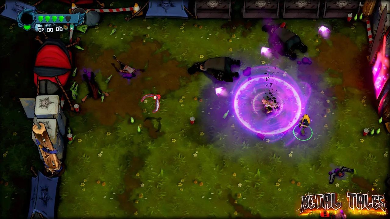 Metal Tales: Fury of the Guitar Gods Screenshot 1