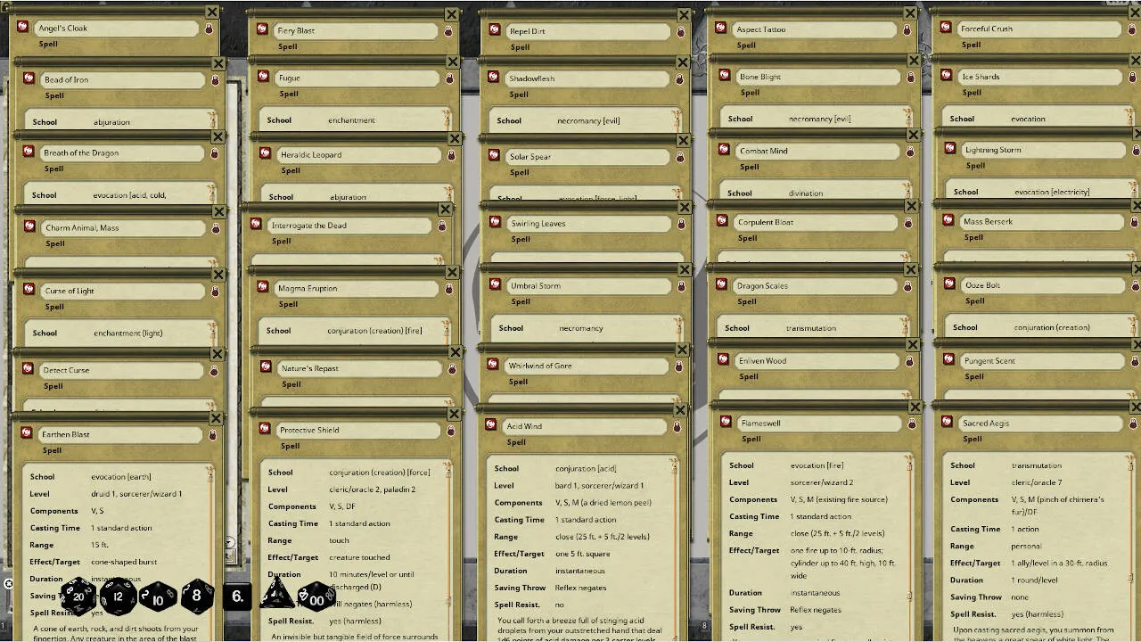 Fantasy Grounds - Book of Lost Spells Screenshot 2