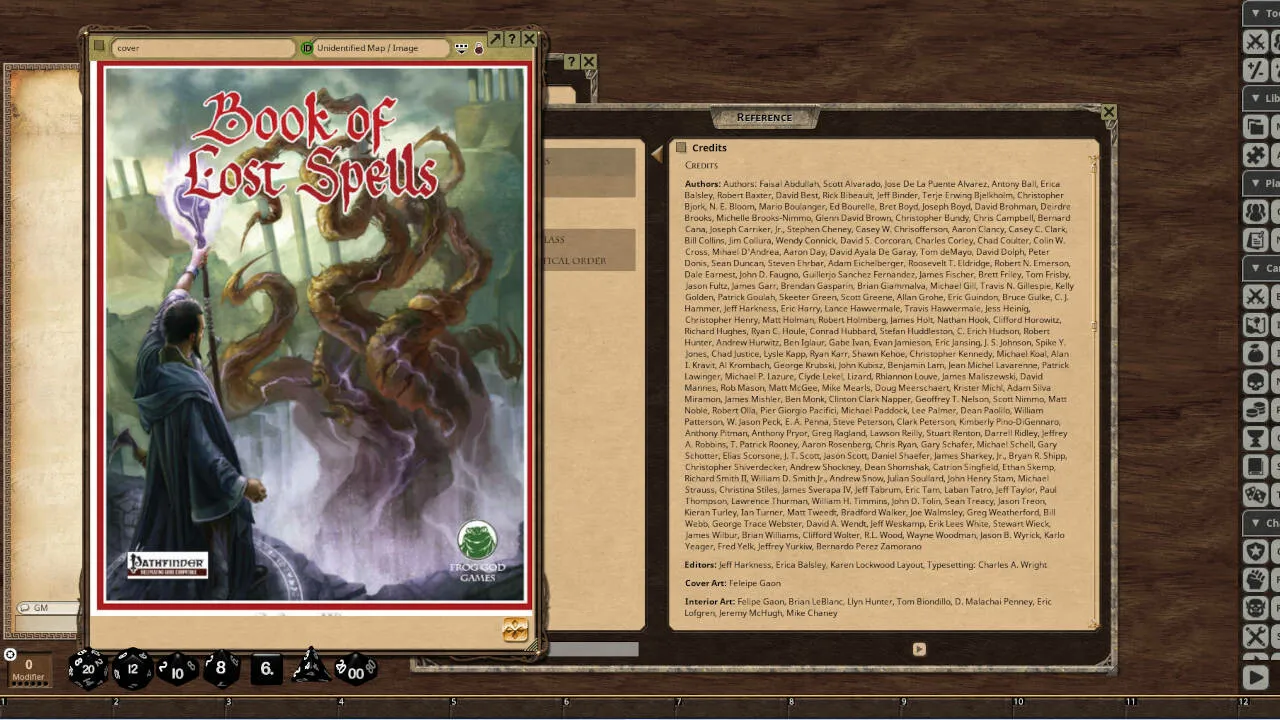 Fantasy Grounds - Book of Lost Spells Screenshot 9