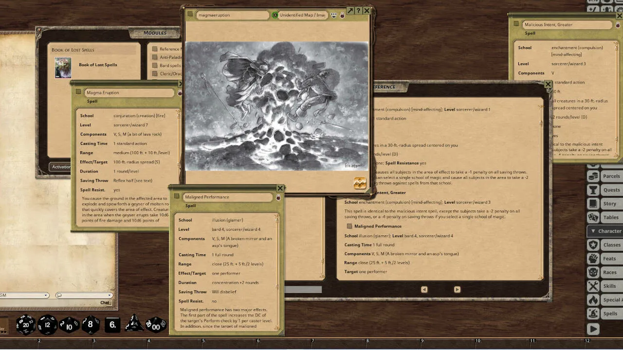Fantasy Grounds - Book of Lost Spells Screenshot 7