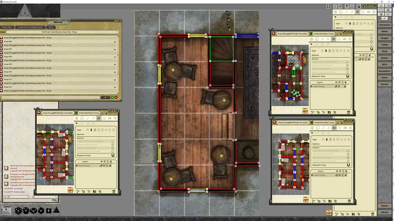 Fantasy Grounds - Pathfinder RPG - GameMastery Map Pack: Shops Screenshot 2