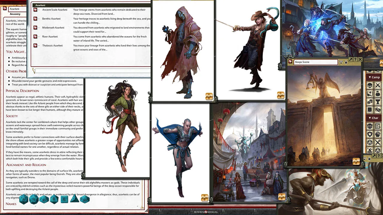 Fantasy Grounds - Pathfinder 2 RPG - Pathfinder Lost Omens: Absalom, City of Lost Omens Screenshot 0