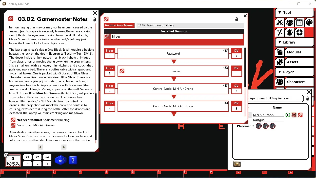 Fantasy Grounds - Cyberpunk RED Data Pack Screenshot 2
