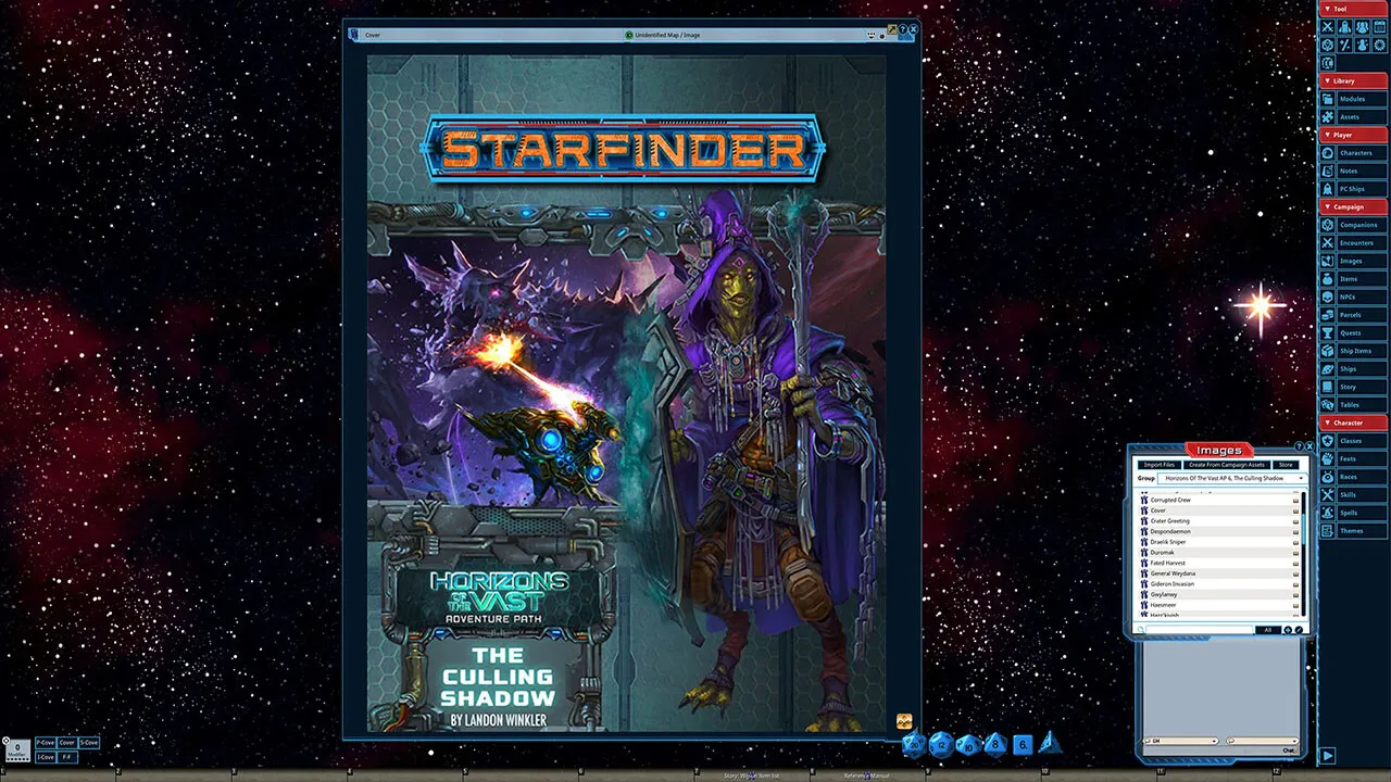 Fantasy Grounds - Starfinder RPG - Starfinder Adventure Path #45: The Culling Shadow (Horizons of the Vast 6 of 6) Screenshot 0
