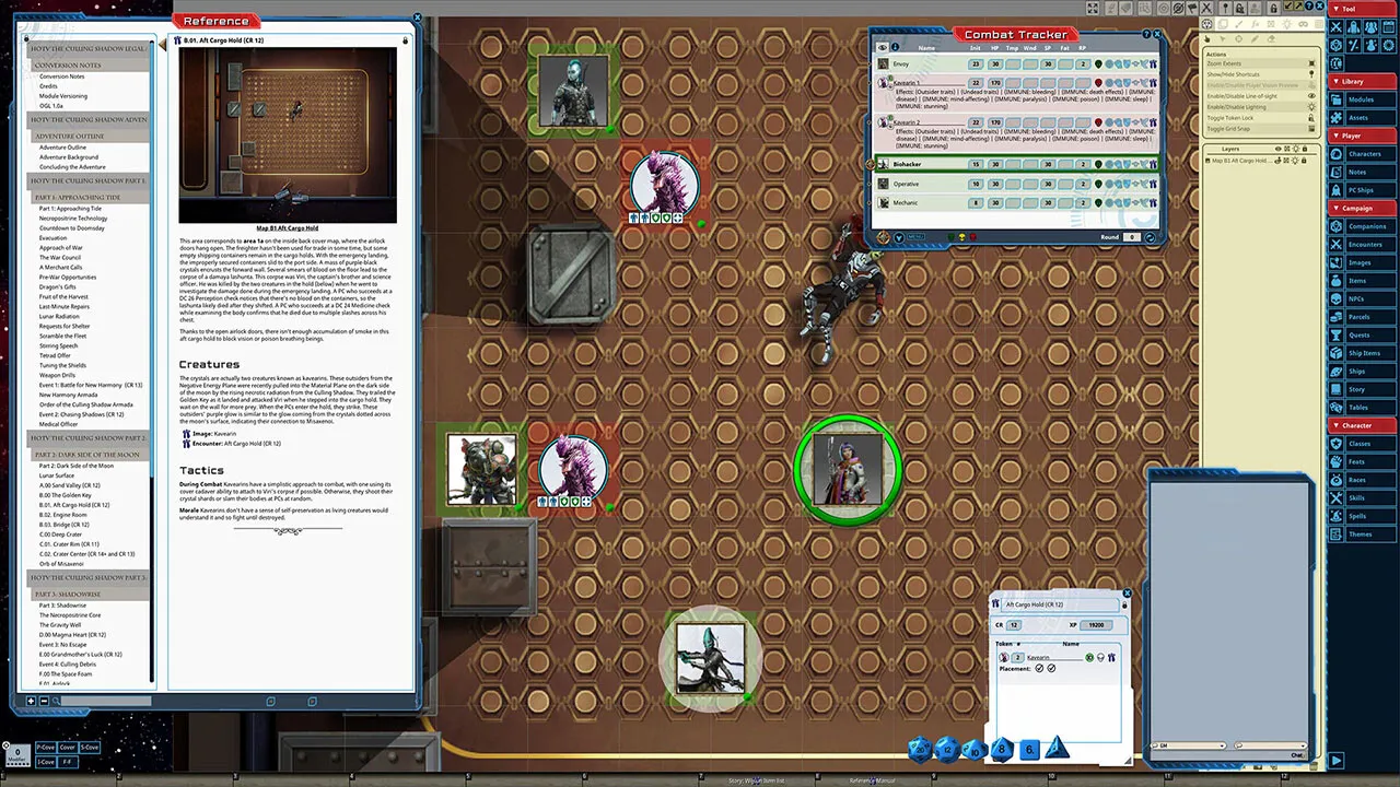Fantasy Grounds - Starfinder RPG - Starfinder Adventure Path #45: The Culling Shadow (Horizons of the Vast 6 of 6) Screenshot 5