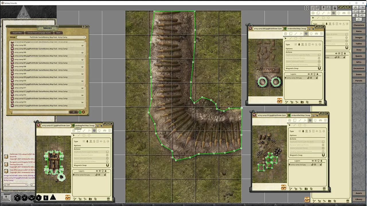 Fantasy Grounds - Pathfinder RPG - GameMastery Map Pack: Mines Screenshot 2