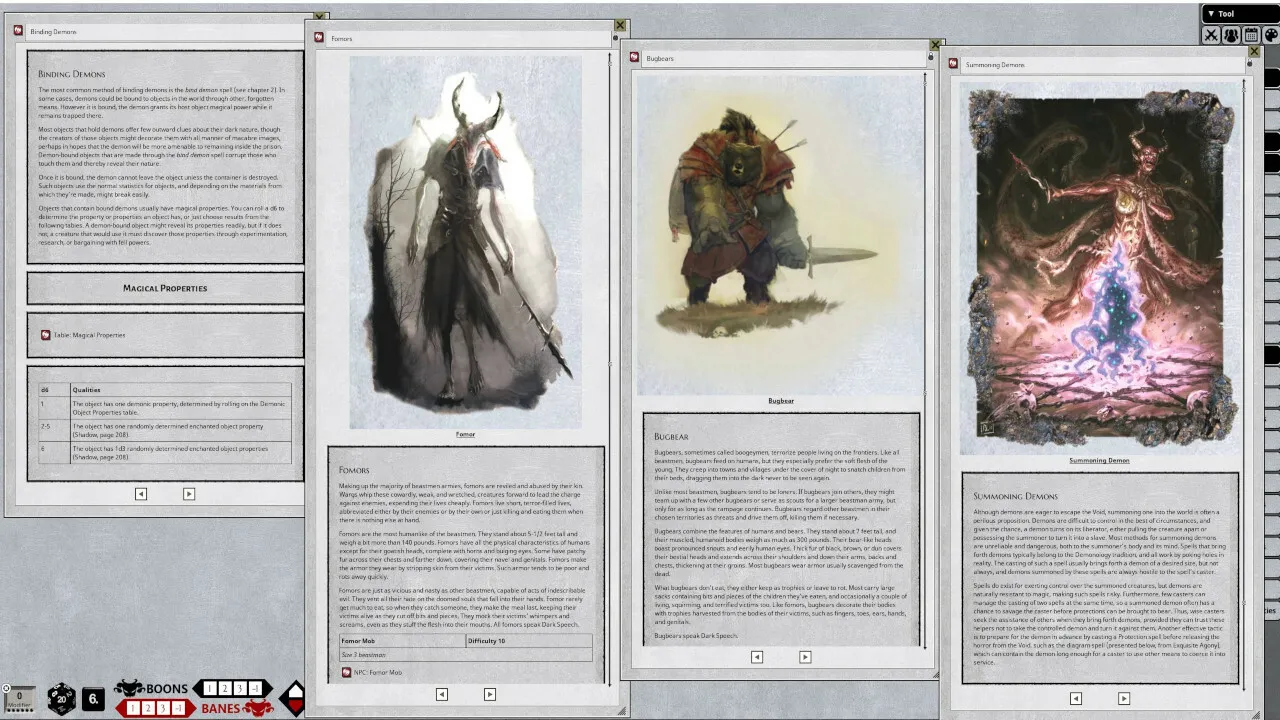 Fantasy Grounds - Shadow of the Demon Lord Hunger in the Void Screenshot 8