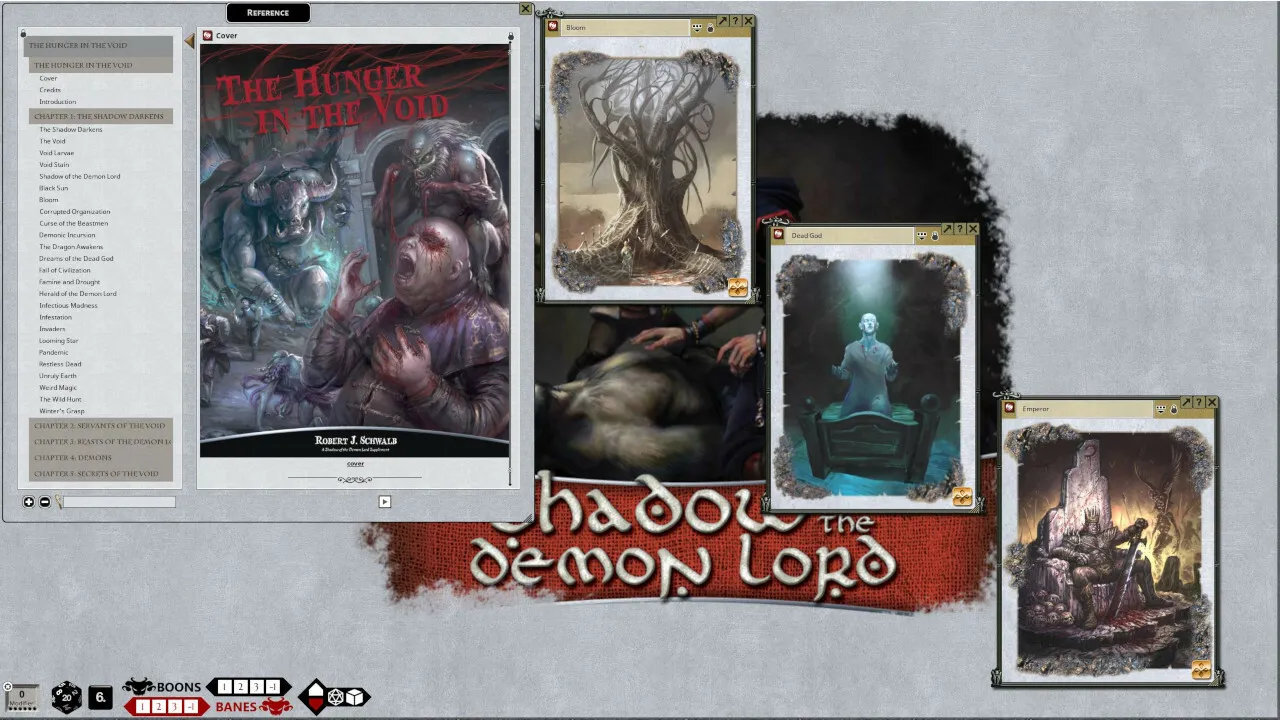 Fantasy Grounds - Shadow of the Demon Lord Hunger in the Void Screenshot 6