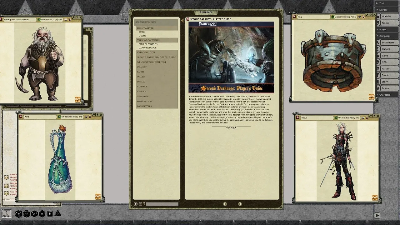 Fantasy Grounds - Pathfinder RPG - Pathfinder Companion Second Darkness Screenshot 0