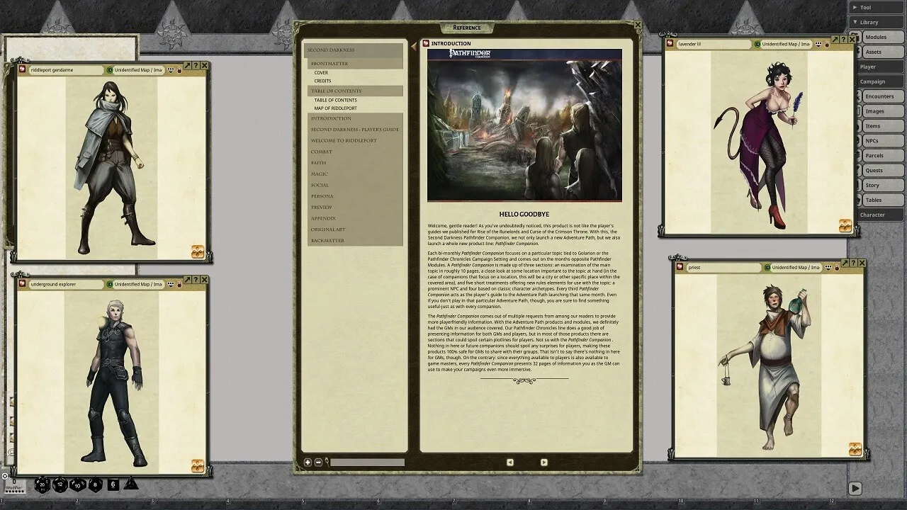 Fantasy Grounds - Pathfinder RPG - Pathfinder Companion Second Darkness Screenshot 2