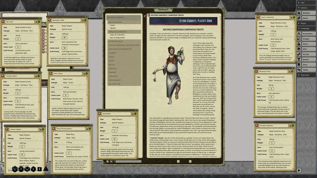 Fantasy Grounds - Pathfinder RPG - Pathfinder Companion Second Darkness Screenshot 1