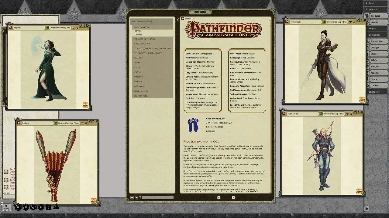 Fantasy Grounds - Pathfinder RPG - Pathfinder Companion Second Darkness Screenshot 3
