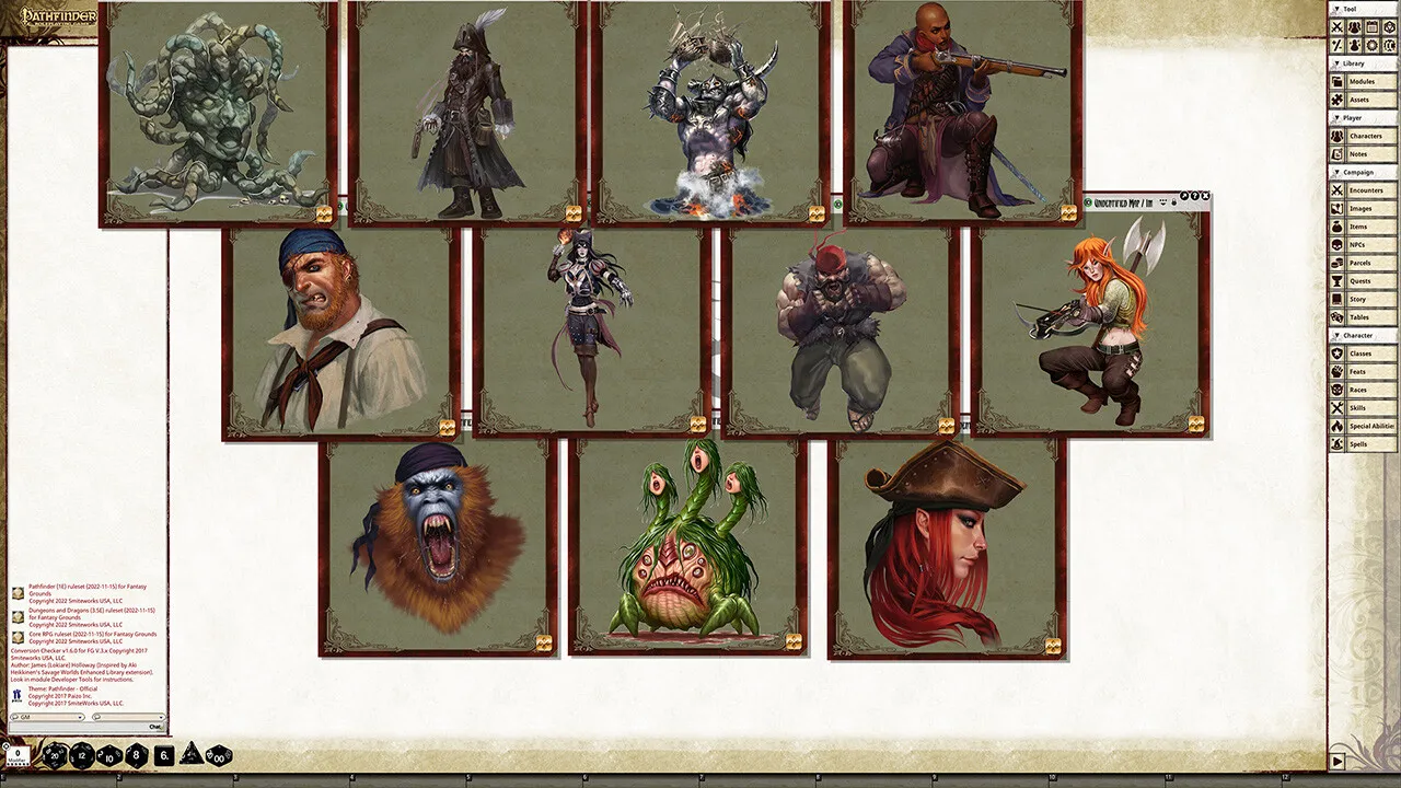 Fantasy Grounds - Pathfinder RPG - Skull & Shackles AP 6: From Hell's Heart Screenshot 5