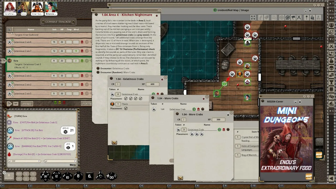 Fantasy Grounds - Mini-Dungeons Bundle #201-205 Screenshot 3