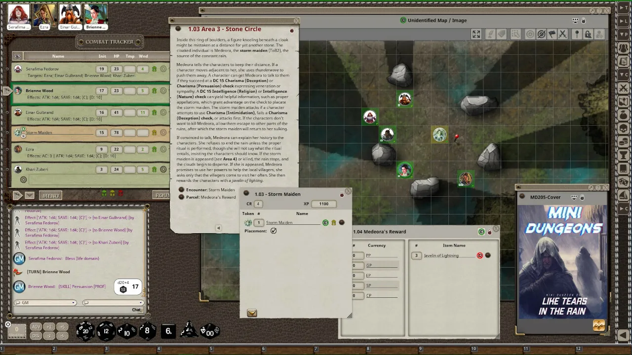 Fantasy Grounds - Mini-Dungeons Bundle #201-205 Screenshot 1